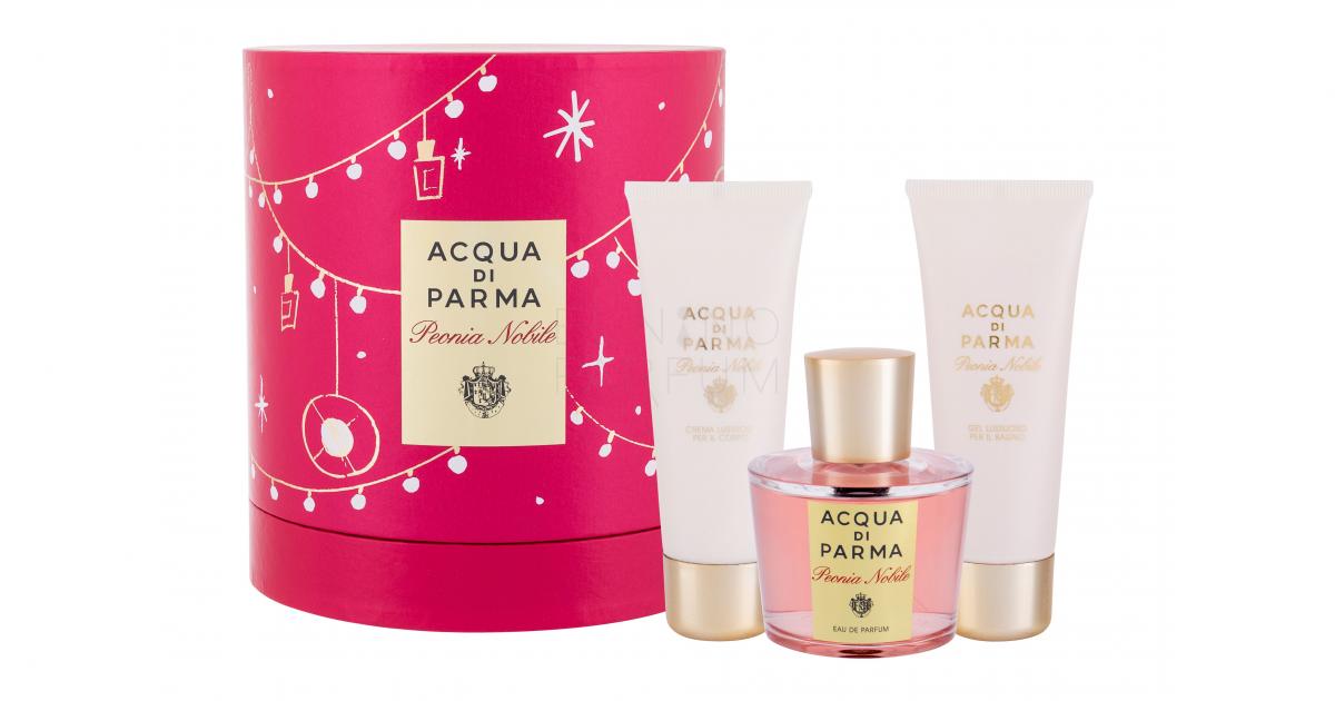 Acqua Di Parma Le Nobili Peonia Nobile Zestaw Edp 100 Ml Krem Do