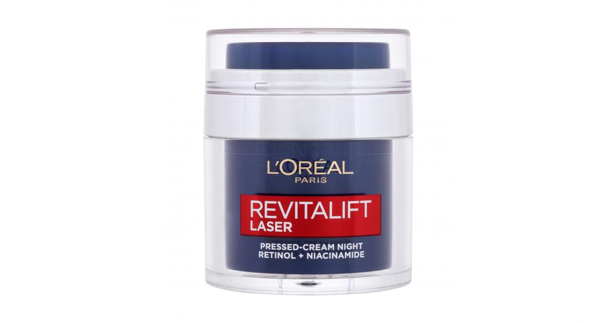 L Or Al Paris Revitalift Laser Pressed Cream Night Retinol