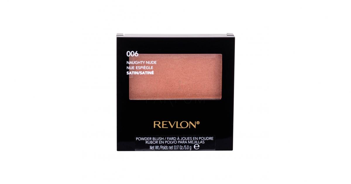 Revlon Powder Blush Róż dla kobiet 5 g Odcień 006 Naughty Nude ELNINO