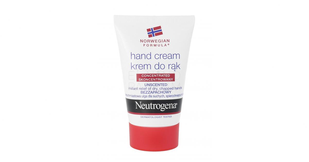 Neutrogena Norwegian Formula Unscented Hand Cream Krem Do R K Ml