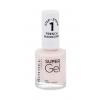 Rimmel London Super Gel French Manicure STEP1 Lakier do paznokci dla kobiet 12 ml Odcień 092 Ivory Tower