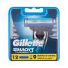 Gillette Mach3 Turbo Wkład do maszynki dla mężczyzn 12 szt