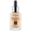 Catrice HD Liquid Coverage 24H Podkład dla kobiet 30 ml Odcień 002 Porcelain Beige