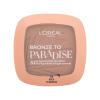 L&#039;Oréal Paris Bronze To Paradise Bronzer dla kobiet 9 g Odcień 03 Back To Bronze