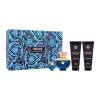 Versace Pour Femme Dylan Blue Zestaw Edp 100 ml + Edp 5 ml + Mleczko do ciała  100 ml + Żel pod prysznic 100 ml