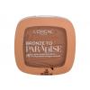 L&#039;Oréal Paris Bronze To Paradise Bronzer dla kobiet 9 g Odcień 02 Baby One More Tan