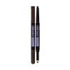 Maybelline Express Brow Satin Duo Kredka do brwi dla kobiet 0,71 g Odcień Dark Brown