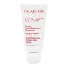 Clarins UV Plus 5P Multi-Protection Moisturizing Screen SPF50 Preparat do opalania twarzy dla kobiet 30 ml Odcień Translucent tester