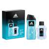 Adidas Ice Dive Zestaw Edt 100ml + 250ml Żel pod prysznic