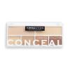 Revolution Relove Conceal Me Concealer &amp; Contour Palette Paletka do konturowania dla kobiet 11,2 g Odcień Light