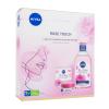 Nivea Rose Touch Care &amp; Cleansing Skincare Regime Zestaw Żel-krem do twarzy na dzień 50 ml + woda micelarna 400 ml