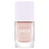 Catrice Sheer Beauties Nail Polish Lakier do paznokci dla kobiet 10,5 ml Odcień 020 Roses Are Rosy