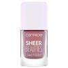 Catrice Sheer Beauties Nail Polish Lakier do paznokci dla kobiet 10,5 ml Odcień 080 To Be ContiNUDEd