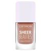 Catrice Sheer Beauties Nail Polish Lakier do paznokci dla kobiet 10,5 ml Odcień 060 Love You Latte