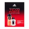 Adidas Team Force Zestaw woda toaletowa 100 ml + żel pod prysznic 250 ml Uszkodzone pudełko