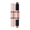 Makeup Revolution London Contour Double Ended Contour Stick Korektor dla kobiet 4,3 g Odcień Dark