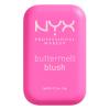 NYX Professional Makeup Buttermelt Blush Róż dla kobiet 5 g Odcień 01 My Butta Half