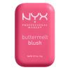 NYX Professional Makeup Buttermelt Blush Róż dla kobiet 5 g Odcień 08 Getting Butta