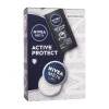 Nivea Men Active Protect Zestaw krem do twarzy, ciała i rąk Men Creme 75 ml + żel pod prysznic Men Active Clean 250 ml