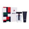 Tommy Hilfiger Impact SET1 Zestaw woda toaletowa 100 ml + żel pod prysznic 100 ml + woda toaletowa 4 ml