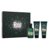 Dsquared2 Green Wood Zestaw woda toaletowa 100 ml + żel pod prysznic 100 ml + balsam po goleniu 100 ml