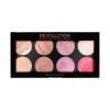 Makeup Revolution London Blush Palette Róż dla kobiet 12,8 g Odcień Blush Queen