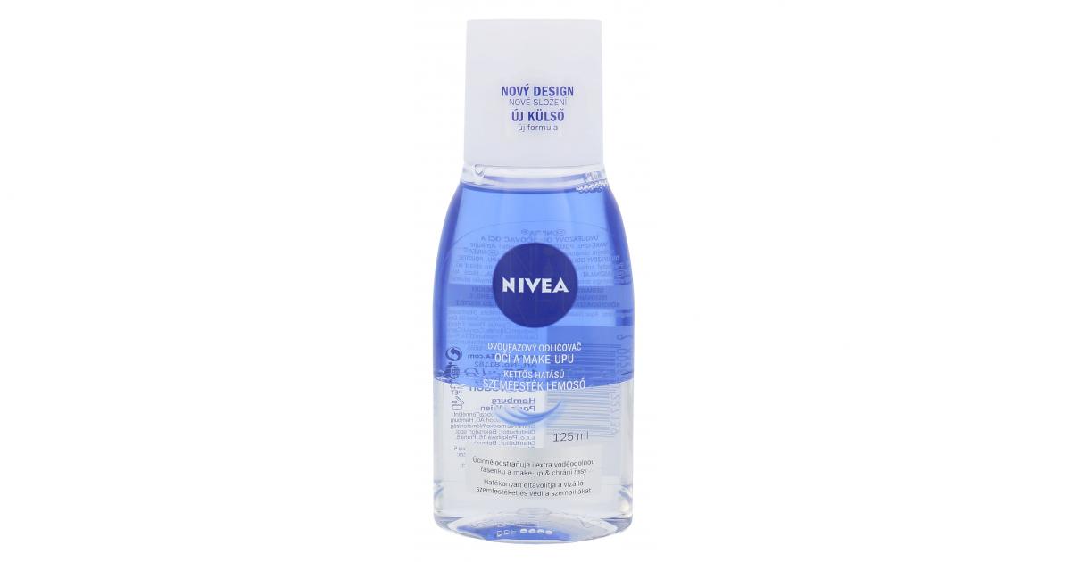 Nivea Double Effect Eye Make Up Remover Demakijaż Oczu Dla Kobiet 125 Ml Elnino Parfum 4370