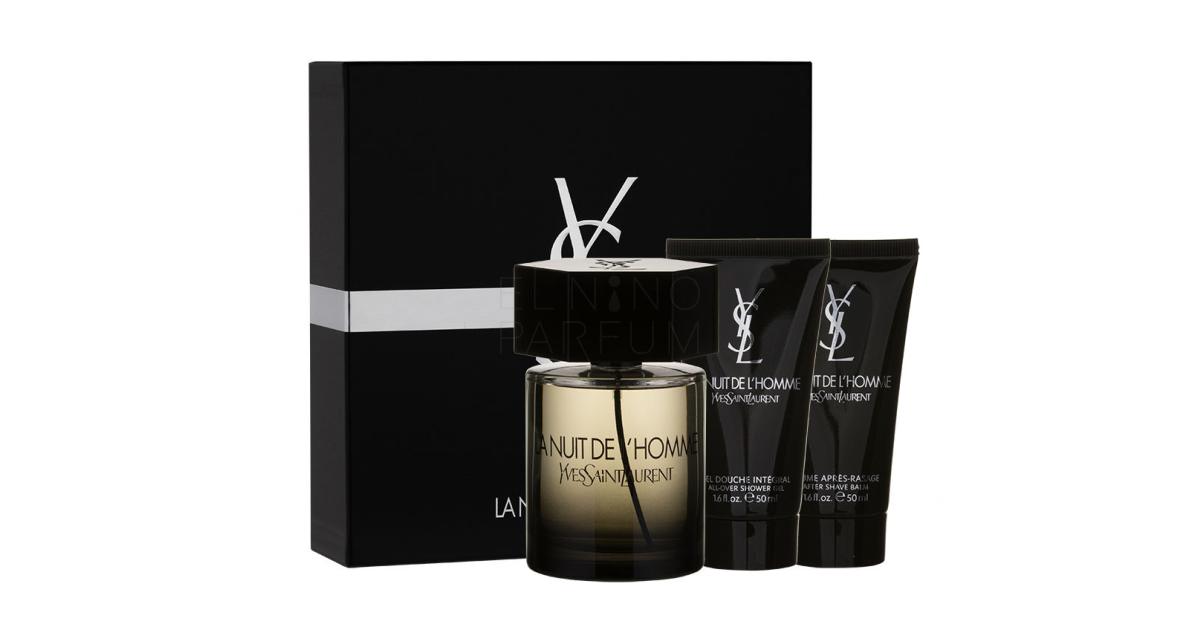 Yves Saint Laurent La Nuit De L´Homme Zestaw Edt 100ml + 50ml Balsam po