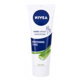 Nivea Hand Care Soothing Aloe Vera & Jojoba Oil Krem do rąk dla kobiet 75 ml