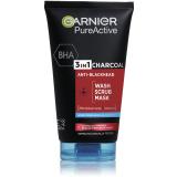 Garnier Pure Active 3in1 Charcoal Maseczka do twarzy 150 ml