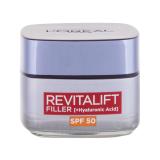 L'Oréal Paris Revitalift Filler HA SPF50 Krem do twarzy na dzień dla kobiet 50 ml