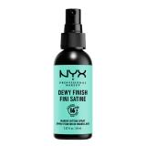 NYX Professional Makeup Dewy Finish Utrwalacz makijażu dla kobiet 60 ml