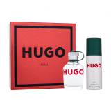 HUGO BOSS Hugo Man SET4 Zestaw woda toaletowa 75 ml + dezodorant 150 ml