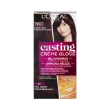 L'Oréal Paris Casting Creme Gloss Farba do włosów dla kobiet 48 ml Odcień 360 Black Cherry