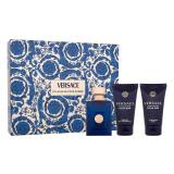 Versace Pour Homme Dylan Blue Zestaw Edt 50 ml + Żel pod prysznic 50 ml + Balsam po goleniu 50 ml