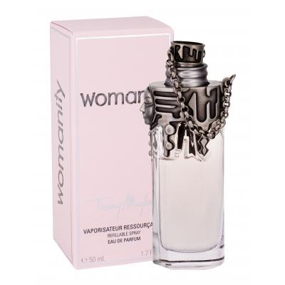 Mugler Womanity Woda perfumowana dla kobiet Do napełnienia 50 ml