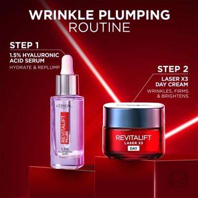 L&#039;Oréal Paris Revitalift Laser X3 Day Cream Krem do twarzy na dzień dla kobiet 50 ml