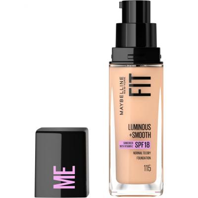 Maybelline Fit Me! SPF18 Podkład dla kobiet 30 ml Odcień 115 Ivory