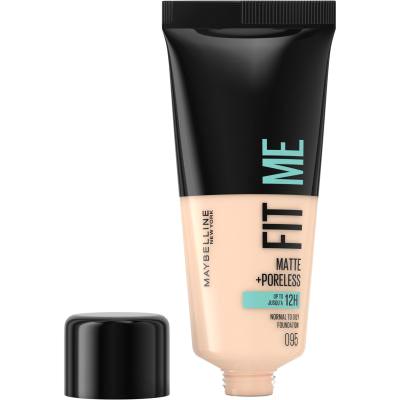 Maybelline Fit Me! Matte + Poreless Podkład dla kobiet 30 ml Odcień 95 Fair Porcelain