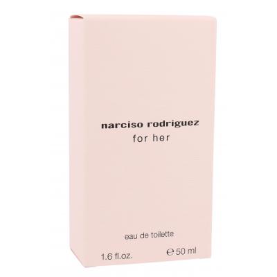 Narciso Rodriguez For Her Woda toaletowa dla kobiet 50 ml Uszkodzone pudełko