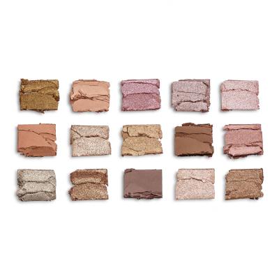 Makeup Revolution London Re-loaded Cienie do powiek dla kobiet 16,5 g Odcień Fundamental