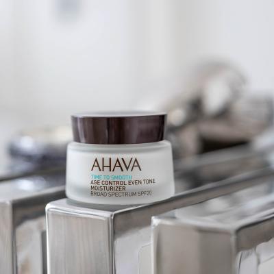 AHAVA Time To Smooth Age Control Even Tone Moisturizer SPF20 Krem do twarzy na dzień dla kobiet 50 ml