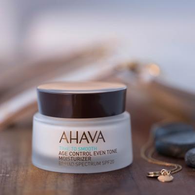 AHAVA Time To Smooth Age Control Even Tone Moisturizer SPF20 Krem do twarzy na dzień dla kobiet 50 ml