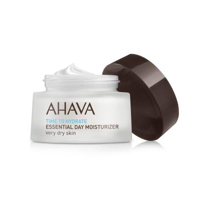 AHAVA Time To Hydrate Essential Day Moisturizer Very Dry Skin Krem do twarzy na dzień dla kobiet 50 ml