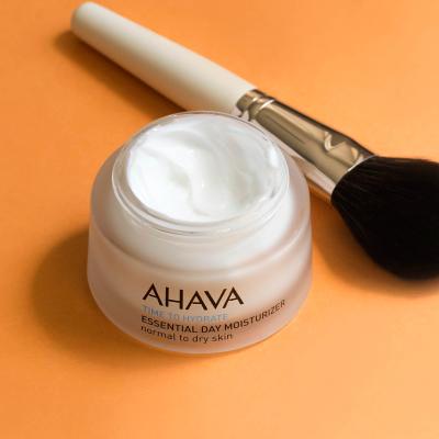 AHAVA Time To Hydrate Essential Day Moisturizer Normal To Dry Skin Krem do twarzy na dzień dla kobiet 50 ml