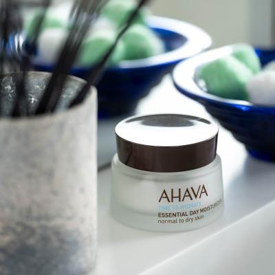 AHAVA Time To Hydrate Essential Day Moisturizer Normal To Dry Skin Krem do twarzy na dzień dla kobiet 50 ml