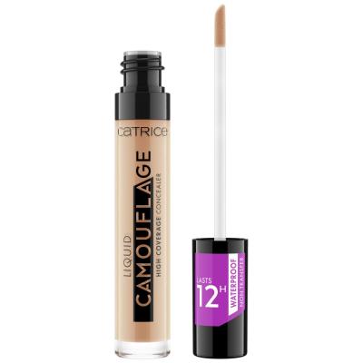 Catrice Camouflage Liquid High Coverage 12h Korektor dla kobiet 5 ml Odcień 015 Honey