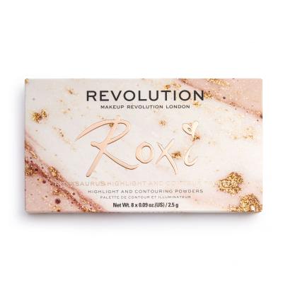 Makeup Revolution London Roxxsaurus Highlight &amp; Contour Paletka do konturowania dla kobiet 20 g