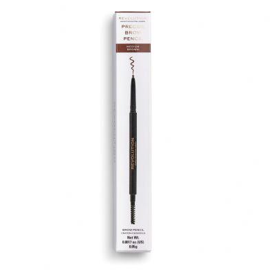 Makeup Revolution London Precise Brow Pencil Kredka do brwi dla kobiet 0,05 g Odcień Medium Brown