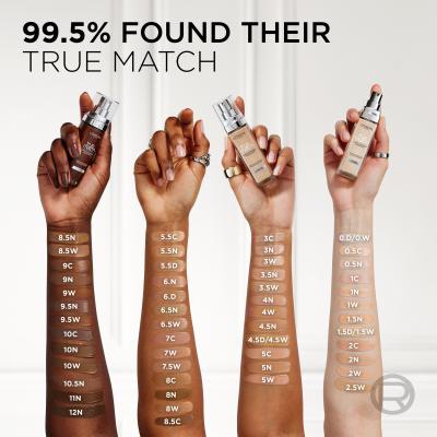 L&#039;Oréal Paris True Match Super-Blendable Foundation Podkład dla kobiet 30 ml Odcień 2.R/2.C